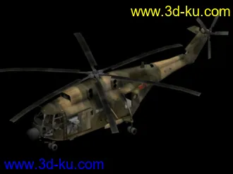 3D打印模型战地2 中国武直的图片