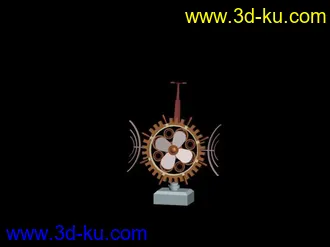 3D打印模型金钥匙的图片