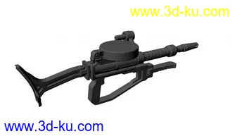 3D打印模型扎古2的枪的图片