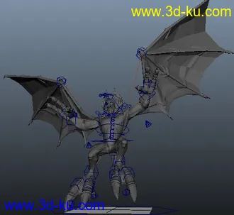 3D打印模型一个绑定得很好的飞魔的图片