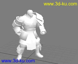3D打印模型大汉攻击的图片