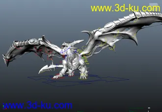 3D打印模型高仿大灾变巨龙——已绑定的图片