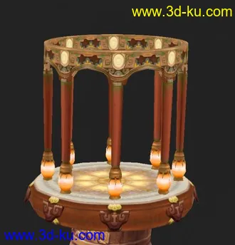3D打印模型新游戏的一套场景01的图片