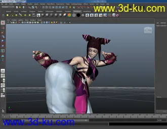街霸4-【Juri】模型下载的图片
