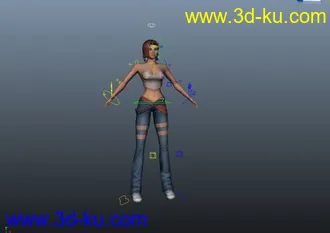 3D打印模型女人+材质的图片