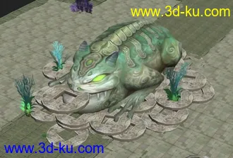 3D打印模型一款新游戏的地图场景02的图片