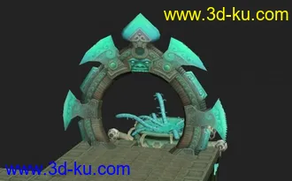3D打印模型一款新游戏的地图场景02的图片