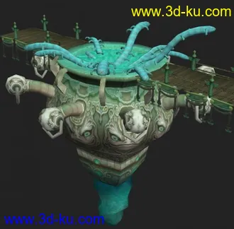3D打印模型一款新游戏的地图场景02的图片