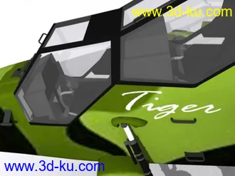 3D打印模型欧洲武直-虎（德国陆战）max格式的图片