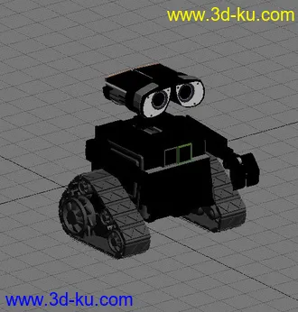 3D打印模型瓦力的图片
