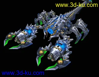 3D打印模型冲分！~发个原创机械蝎子(^o^)/的图片