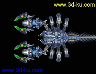 3D打印模型冲分！~发个原创机械蝎子(^o^)/的图片