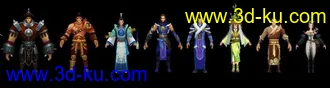 3D打印模型《鹿鼎记》------------史无前例的N个角色大合集的图片
