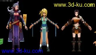 3D打印模型《鹿鼎记》------------史无前例的N个角色大合集的图片