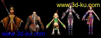 3D打印模型《鹿鼎记》------------史无前例的N个角色大合集的图片