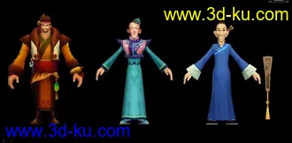 3D打印模型《鹿鼎记》------------史无前例的N个角色大合集的图片