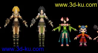 3D打印模型《鹿鼎记》------------史无前例的N个角色大合集的图片