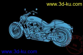 3D打印模型两辆motor的图片