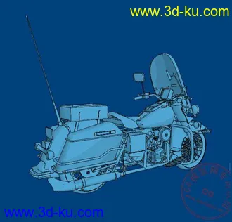 3D打印模型两辆motor的图片
