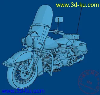 3D打印模型两辆motor的图片