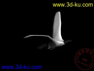 3D打印模型鹰--带动画的图片