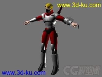 一武士模型的图片