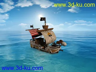 3D打印模型黄金梅丽号的图片