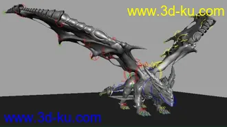 3D打印模型剽窃的巨龙的图片