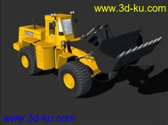 3D打印模型精品推土机 多种格式 带OBJ 有好的都会共享给大家的图片