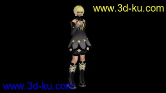 3D打印模型真名法典Rue—带动画的图片