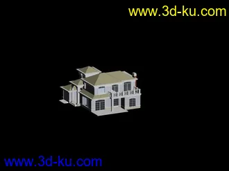 3D打印模型别墅的图片
