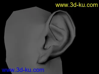 3D打印模型自製耳朵的图片