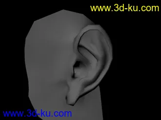 3D打印模型自製耳朵的图片