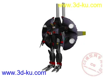 3D打印模型destiny里的毁灭高达~的图片