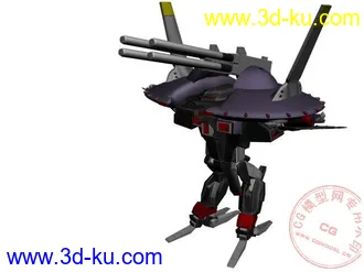 3D打印模型destiny里的毁灭高达~的图片