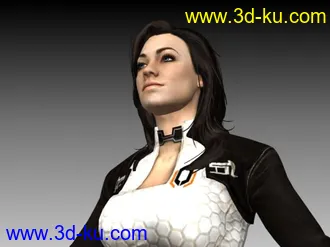 3D打印模型质量效应2 米兰达 带骨骼绑定的图片