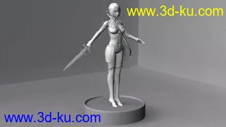 游戏角色模型的图片