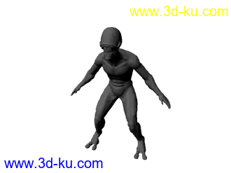 3D打印模型外星生物体 绑定全的图片