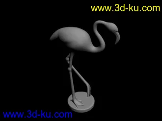 3D打印模型仙鹤的图片