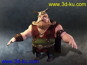 3D打印模型教学生的时候做的，分好UV了的图片