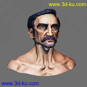 3D打印模型上课的时候刷的头像的图片