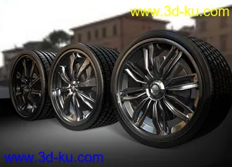 3D打印模型轮胎   刚做的的图片