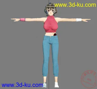 3D打印模型电车吃饭里的3个MM~~~的图片