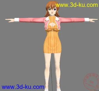 3D打印模型电车吃饭里的3个MM~~~的图片