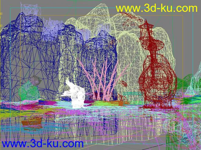 功夫熊猫 第4关场景模型的图片2