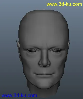 3D打印模型人头的图片