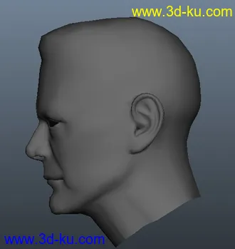 3D打印模型人头的图片
