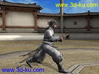 3D打印模型【刀魂4】绑定好的男武者（不能动的我不发）！的图片