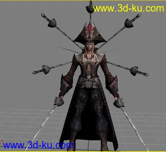 3D打印模型天2 BOSS --札肯的图片