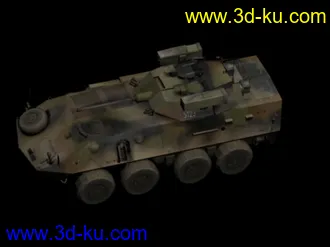 3D打印模型战地2 美军装甲的图片